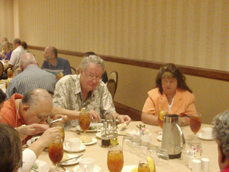 Bob Humphreys and Warren Toyama at the Awards Luncheon